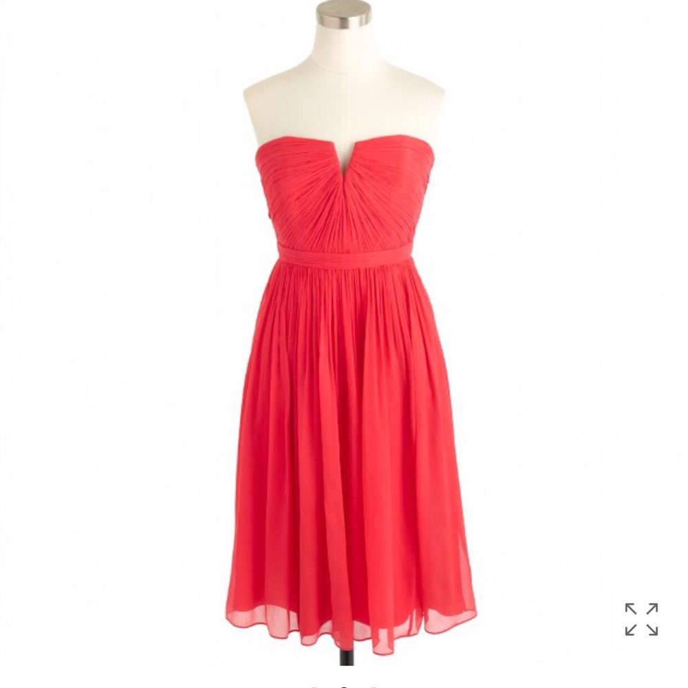 Petite Nadia Dress in Silk Chiffon